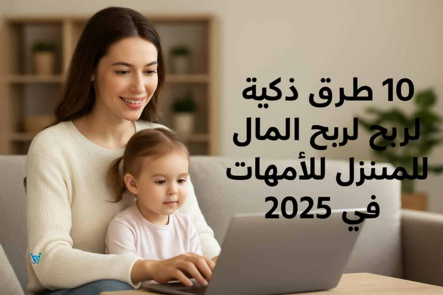 10 طرق ذكية لربح المال من المنزل للأمهات في 2025
