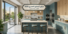 ديكور المطبخ العصري 2026 — الألوان والتصاميم